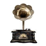 Artisam Retro Gramophone with Bluetooth & FM Radio