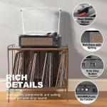 Classic Vinyl Record Player - Turntable with 3-Speed Support