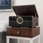 Retro 6-in-1 Turntable with Bluetooth & Radio