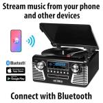 Victrola Haley Retro Bluetooth Multi-Player Black