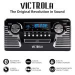 Victrola Haley Retro Bluetooth Multi-Player Black