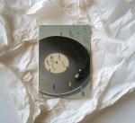 Retro Gramophone Art Print with Dancing Figures