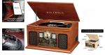 Quincy Vintage Bluetooth Turntable - 6-in-1 Music Magic