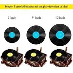 Vintage Bluetooth Gramophone Player for Vinyl Records