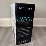 Wockoder Vintage-Style Portable Record Player