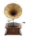Wooden Functional Gramophone Player with Record 18