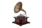 Wooden Functional Gramophone Player with Record 18