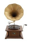 Wooden Functional Gramophone Player with Record 18