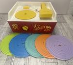 Fisher-Price Vintage Music Box Record Player