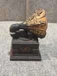 Vintage Gramophone Figurine - Retro Decor Piece