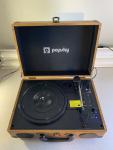 POPSKY Vintage Bluetooth Turntable with 3 Speeds