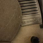 Vintage Portable Gramophone Player with Patina Riser