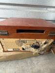 Crosley Vintage Wood Cabinet Turntable and Radio