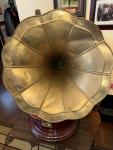 His Master’s Voice Large Horn Gramophone Player