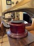 His Master’s Voice Large Horn Gramophone Player