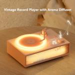 Yunir Vintage Bluetooth Gramophone Speaker - Pink