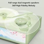 Yunir Vintage Bluetooth Gramophone Speaker - Pink