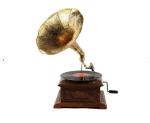 Vintage Gramophone Working Phonograph Record Player