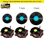 Bluetooth Vintage Gramophone Retro Record Player