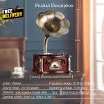 Bluetooth Vintage Gramophone Retro Record Player