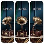 Vintage Bluetooth Gramophone Player for Vinyl Records