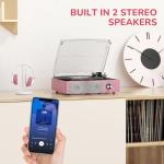 Vintage Bluetooth Gramophone Record Player with Speakers