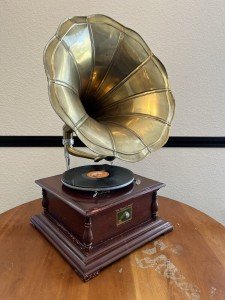 His Master's Voice Wind-Up Gramophone Player