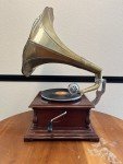 His Master's Voice Wind-Up Gramophone Player