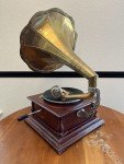 His Master's Voice Wind-Up Gramophone Player