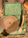 Emerson Green Marble Vintage Portable Record Player