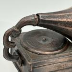 Durham Copper Gramophone Phonograph Metal Decor