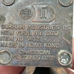 Durham Copper Gramophone Phonograph Metal Decor