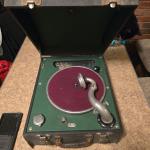 Vintage Hand Crank 1930s Gramophone Player