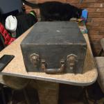 Vintage Hand Crank 1930s Gramophone Player