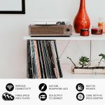 Vintage 3-Speed Vinyl Record Player with Speaker
