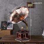 Vintage Replica Gramophone Decorative Collectible Model