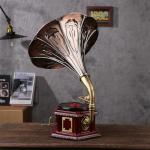 Vintage Replica Gramophone Decorative Collectible Model