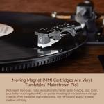 Vintage Bluetooth Record Player with Stand and Speakers