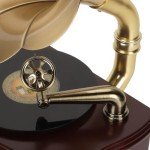 Retro Bluetooth Gramophone Turntable with Remote Control