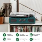 Green Vinyl Record Player