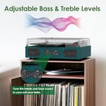 Green Vinyl Record Player