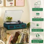 Green Vinyl Record Player