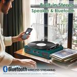 Green Vinyl Record Player