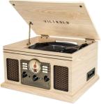 Quincy Bluetooth Vintage Record Player and Multimedia Center