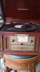 Crosley Vintage Style Record Player with AM/FM Radio