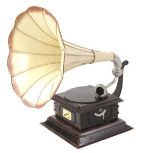 Monarch Company 15.5" Decorative Gramophone Phonograph