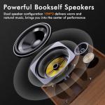 Vintage Bluetooth Turntable with External Speakers