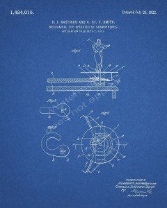 Tango Two Victrola Gramophone Toy Patent Print