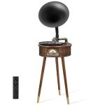 Italian Style Bluetooth Gramophone Record Player