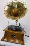Vintage Wind-Up Gramophone | HMV Phonograph Player